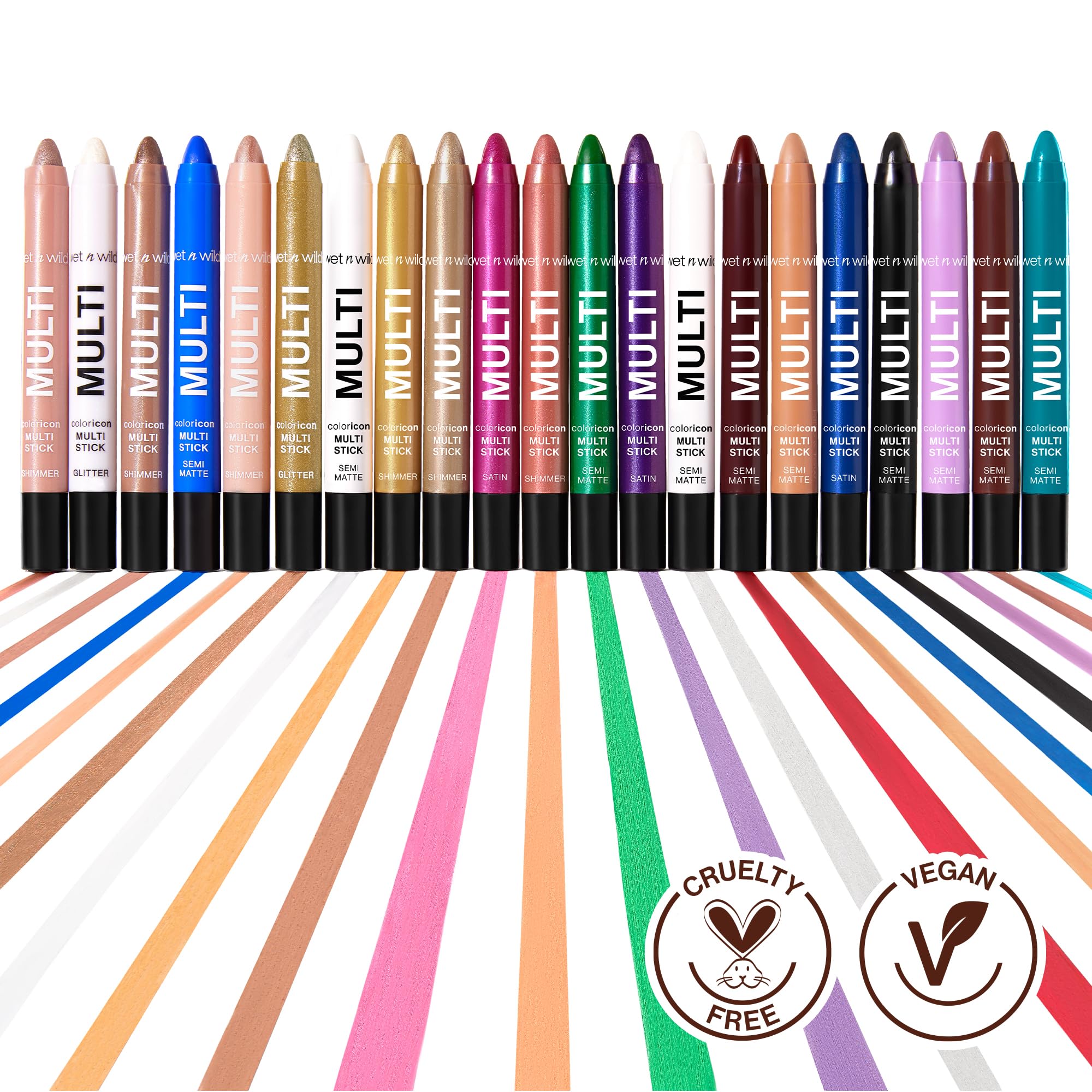 wet n wild Color Icon Cream Eyeliner Eyeshadow Multi-Stick, Moisturizing, Nourishing Velvety Cream-to-Powder Buildable & Blendable Formula, Cruelty-Free & Vegan - Cheat Day